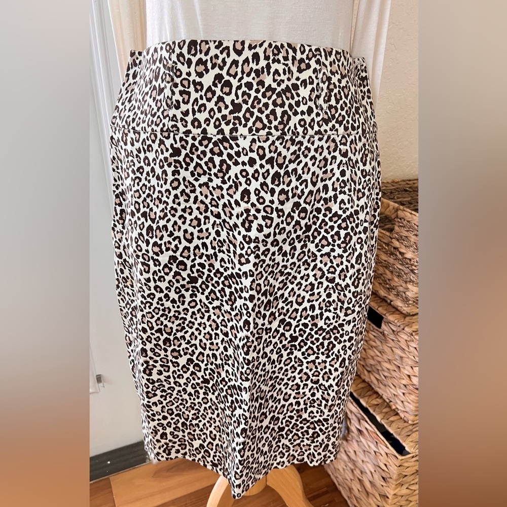 Leopard Print Women's Skirt